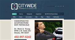 Desktop Screenshot of citywidechiropractic.com